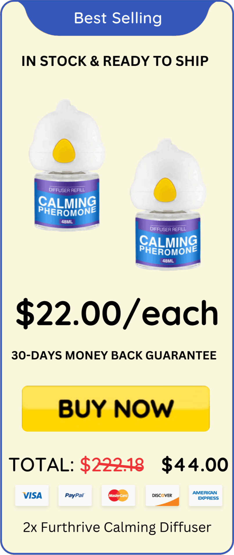 Furthrive Calming Diffuser offer price 